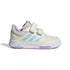 Sneakers primi passi grigie da bambina con dettagli lilla adidas Tensaur Sport 2.0 CF I, Brand, SKU s332500096, Immagine 0